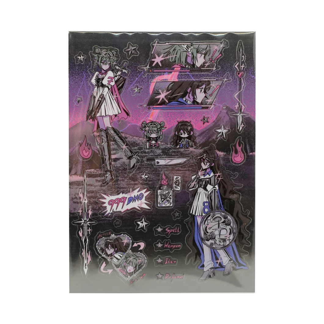 Players sticker sheet