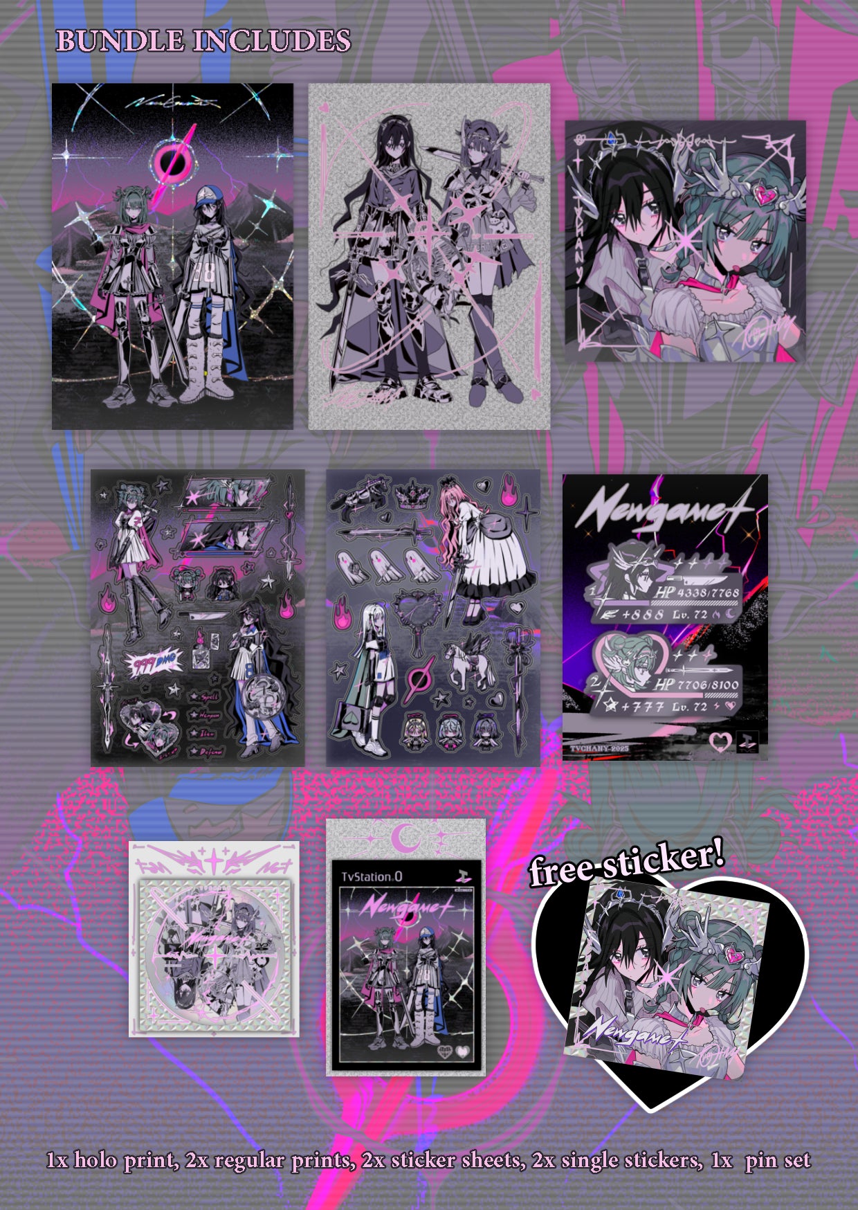 NewGame+ Bundle – TV♡CHANY store