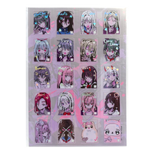 Load image into Gallery viewer, Characters sticker sheet
