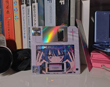 Load image into Gallery viewer, Floppy disk holo print
