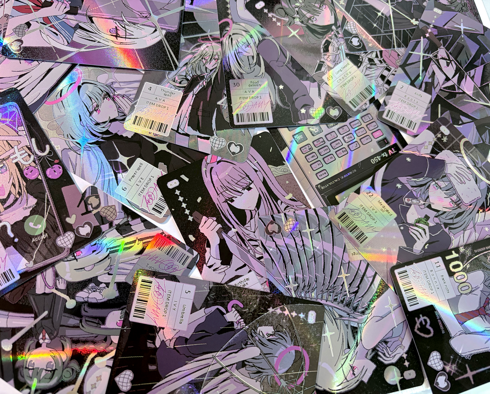 ITEM DROP カードパック – TV♡CHANY store