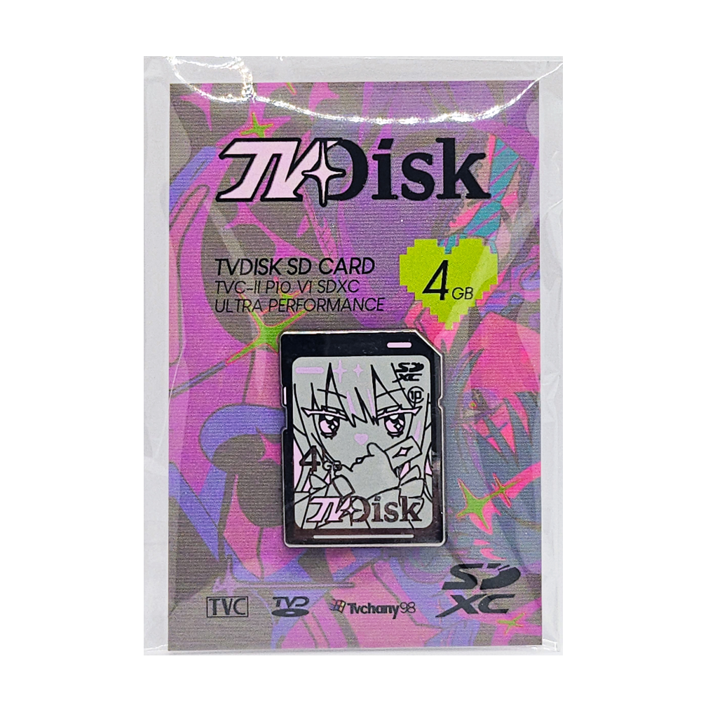 tv♡chany メモリーカードチャーム