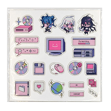 Load image into Gallery viewer, Computer Icons sticker sheet
